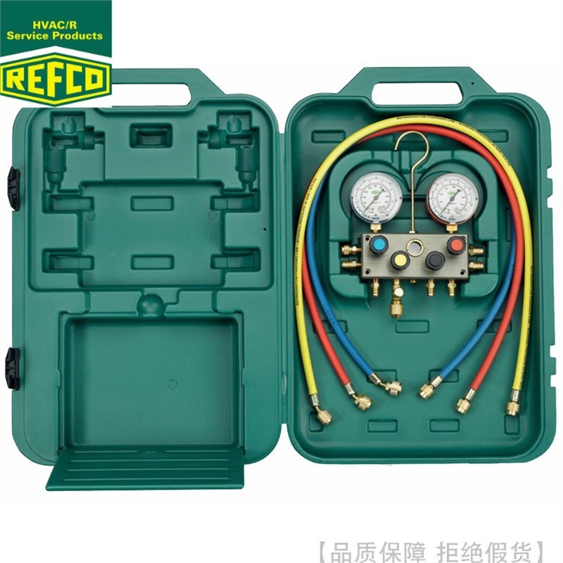REFCO/威科压力表组BM4-3-M/DS-R12-N/R22/R134a/R470C