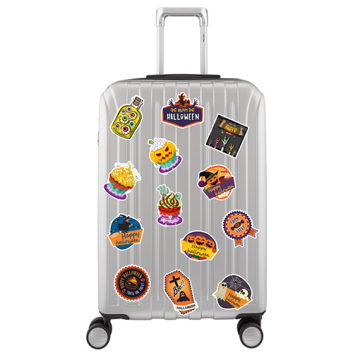 50 sheets/100 sheets, non-infringement cross-border Halloween and Christmas graffiti stickers, holiday party notebook stickers, waterproof