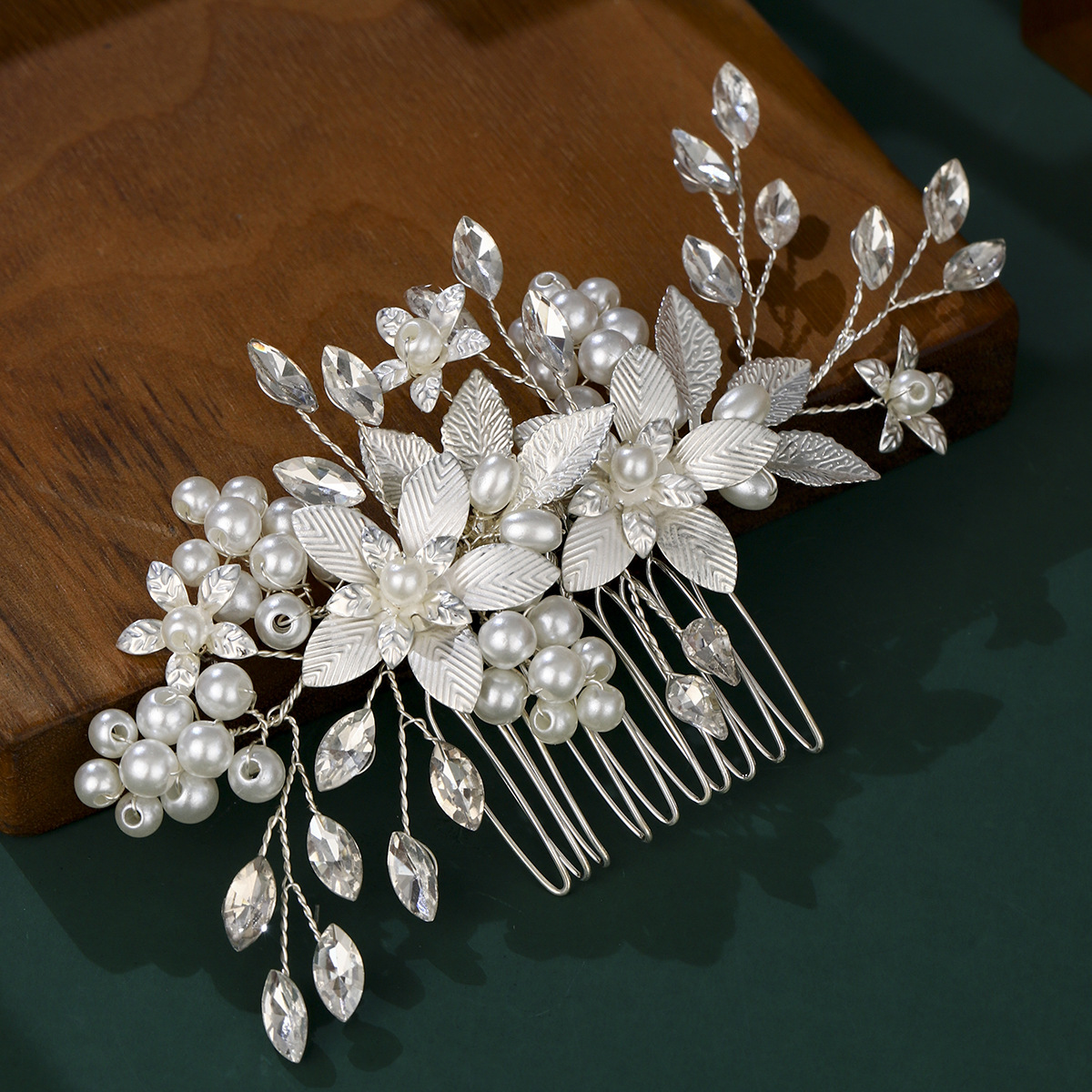 11# 머리 빗 실버