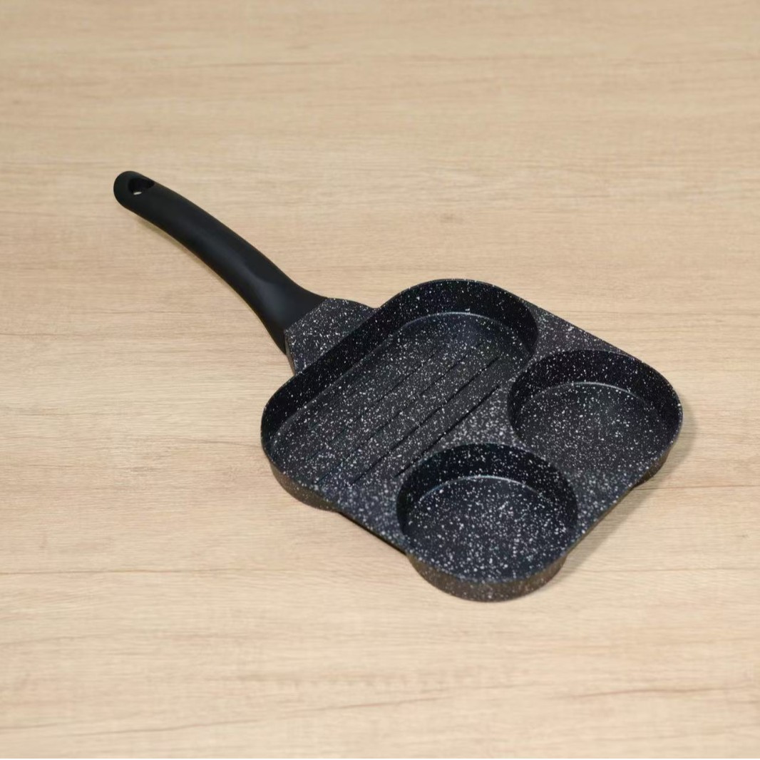 18cm 검정 빨강 점 짧은 세 구멍