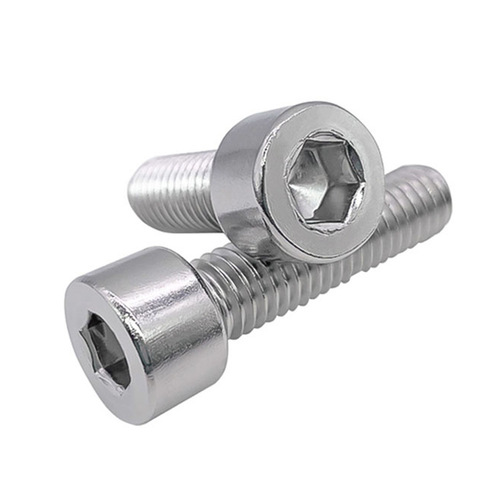 M4M5M6M8 304 stainless steel bald cylindrical head hexagonal head screws non-knurled hexagonal head screws GB70.1
