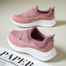 春季新款女士运动鞋飞织鞋透气休闲鞋外贸鞋跑量鞋现货可穿出口