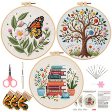 ��Ʒ�鱾��������diy�ֹ�������ϰ��׼� Embroidery KIT�羳Ӣ��