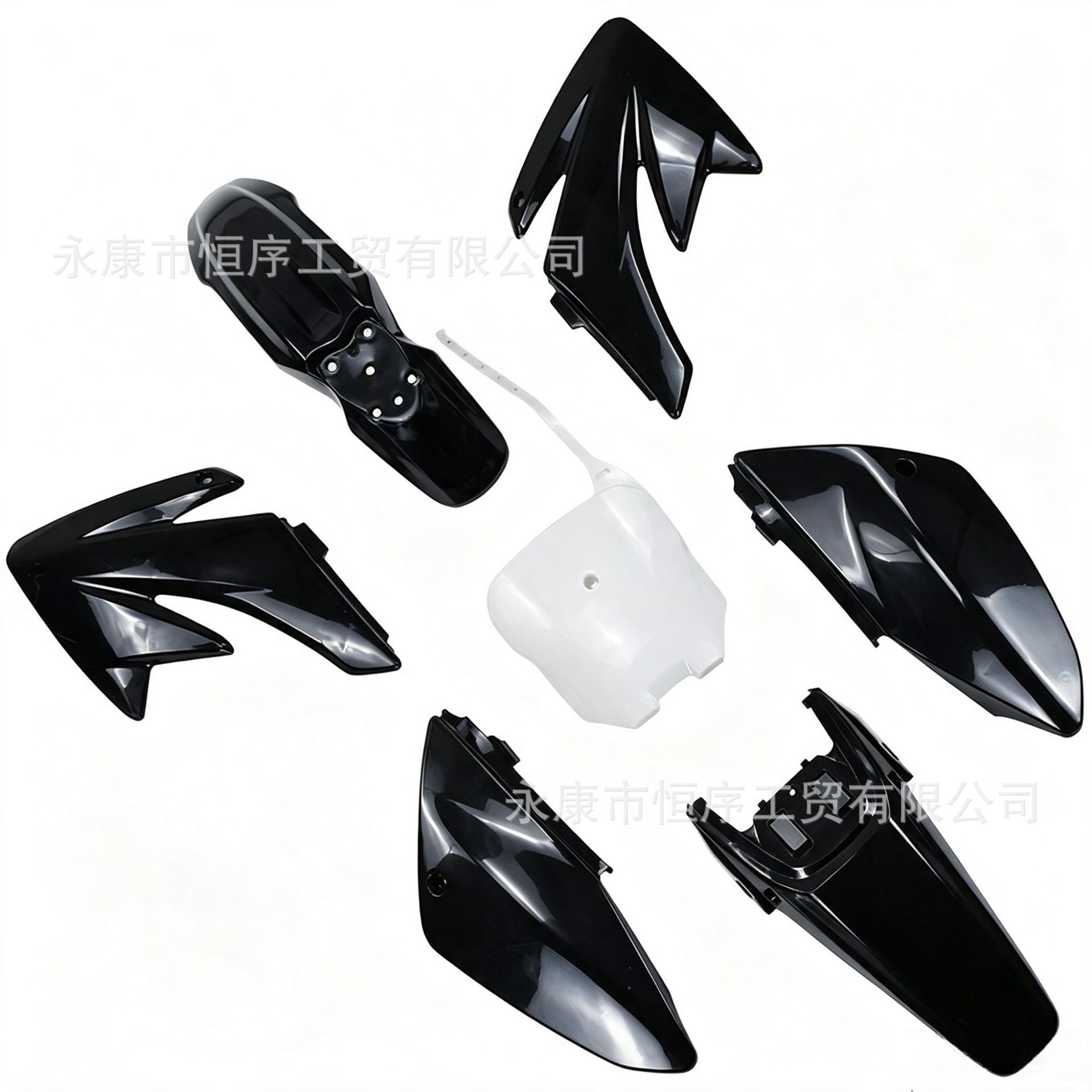 CRF70 off-road motorcycle plastic body shell is suitable for Honda 70 Huayang Big Eagle off-road vehicle body shell