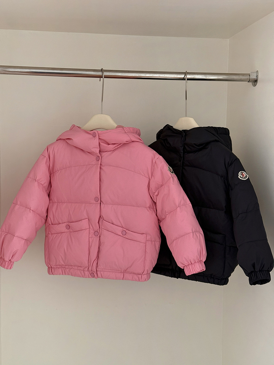 Otoño y invierno ropa de invierno para niños ocio grueso clásico ropa de pan de seda de terciopelo ropa de niños chaqueta con capuz al por mayor