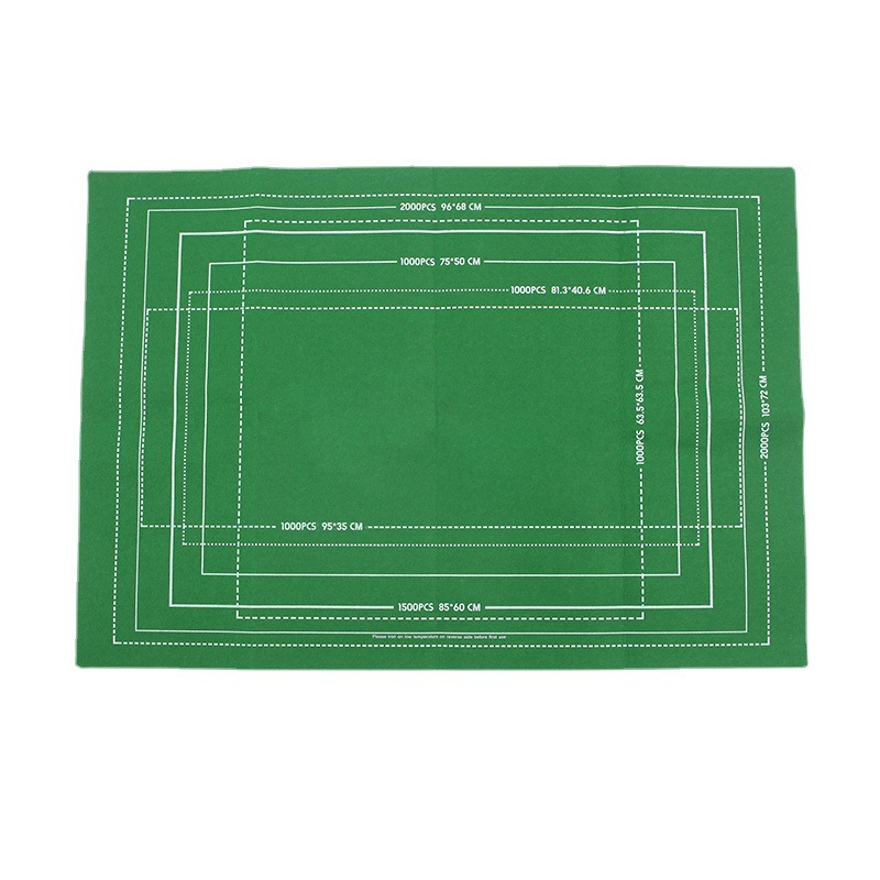 En stock rompecabezas manta de almacenamiento estera 26x46 pulgadas Comercio exterior 1000 2000 fieltro gris rompecabezas estera Manta