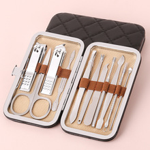 11件套指甲刀全套家用指甲钳美容套高质量美容美甲工具指甲剪套装