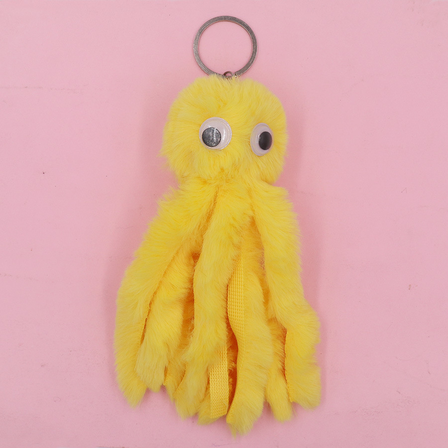 Cute Octopus Alloy Sewing Unisex Keychain 1 Piece display picture 9