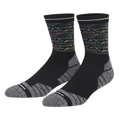 Mid-high basketball socks, thickened towel-soled socks, non-slip and sweat-absorbent badminton and tennis socks, outdoor elite sports socks
