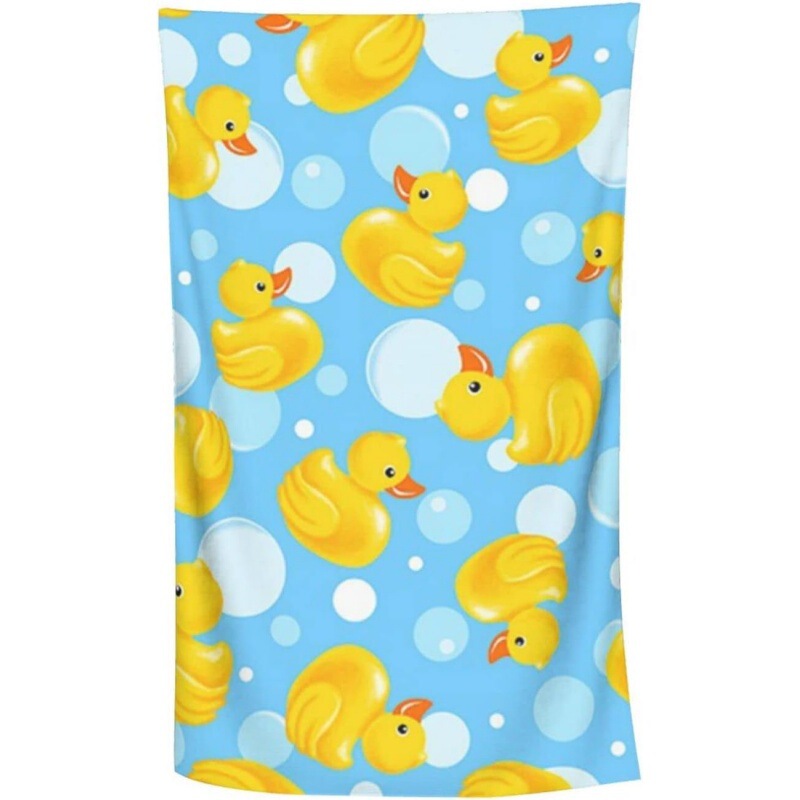 Luxury Hotel Spa Duck Bath Towel, Soft, Absorbent, Quick-Drying, Suitable for Sports, Fitness, Yoga, Travel, Beach, Swimming