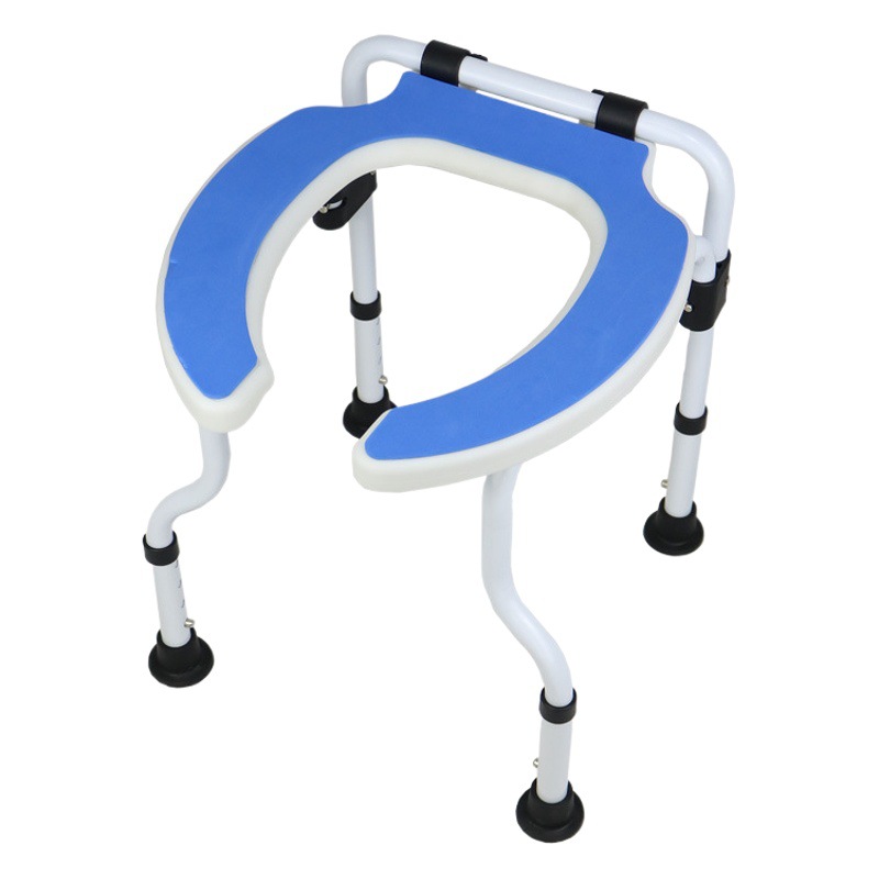 Source Factory Folding Toilet Chair Portable Carbon Steel Toilet for Elderly Disabled Pregnant Women Toilet Chair Amazon