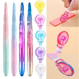 Diamond painting point drill pen new point drill clay roller Diamond painting tool Foreign Trade combination suit glue mud point drill wheel
