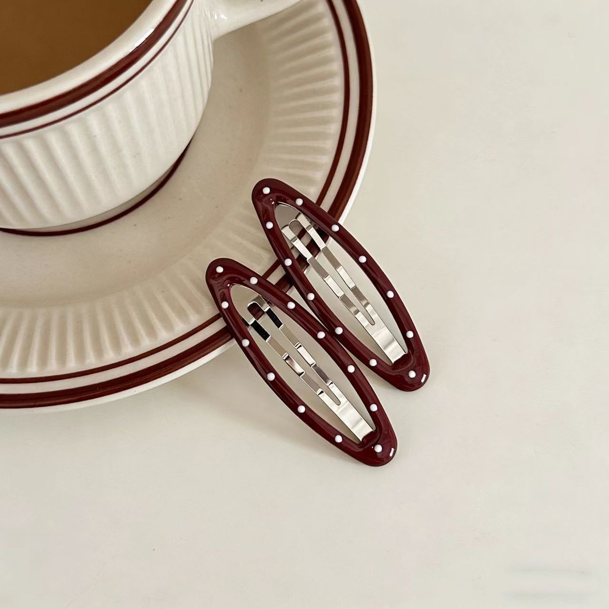 Broches para Cabello BB con Estrella de Cinco Puntas Aleación para Mujeres