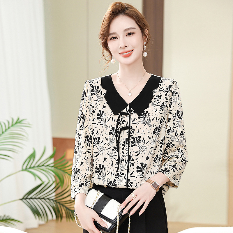 C7106 670K ÁO SƠ MI NỮ SUZTDI MÙA HÈ TRUNG NIÊN THỜI TRANG NỮ G02 SẢN PHẨM MỚI