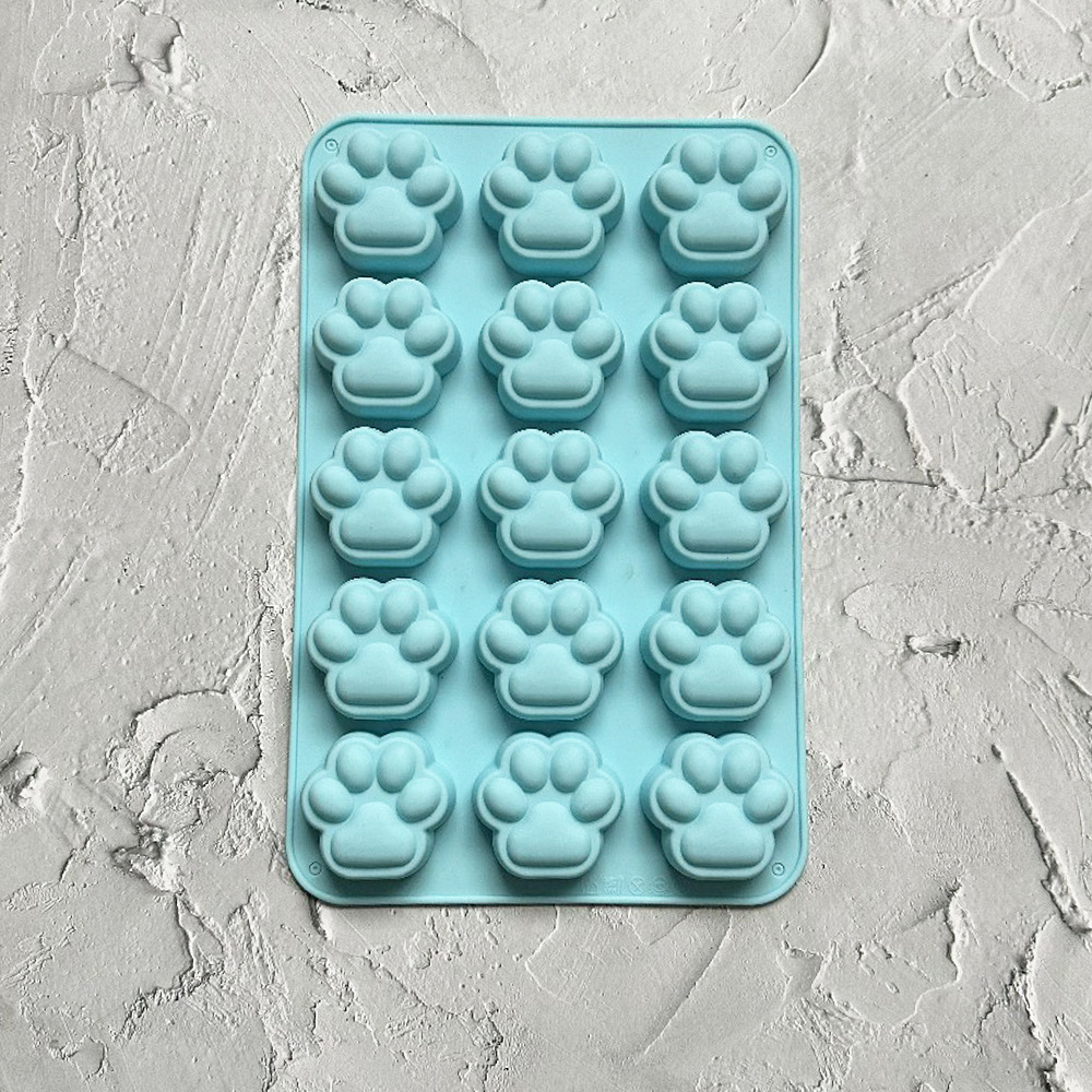 15 garras de gato 360 molde de silicona para pastel de chocolate molde de gelatina torta molde de pan herramientas de horneado