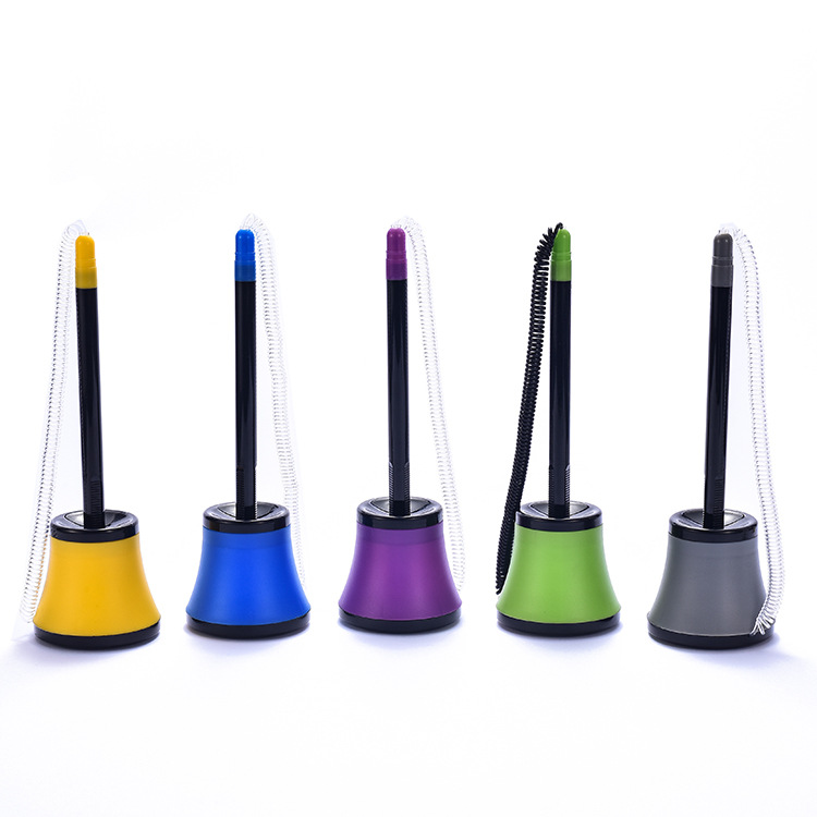 Orange St-3007 Desk Pen Bank Counter Signature Pen with Printable Logo and Replaceable Refill Ballpoint Pen