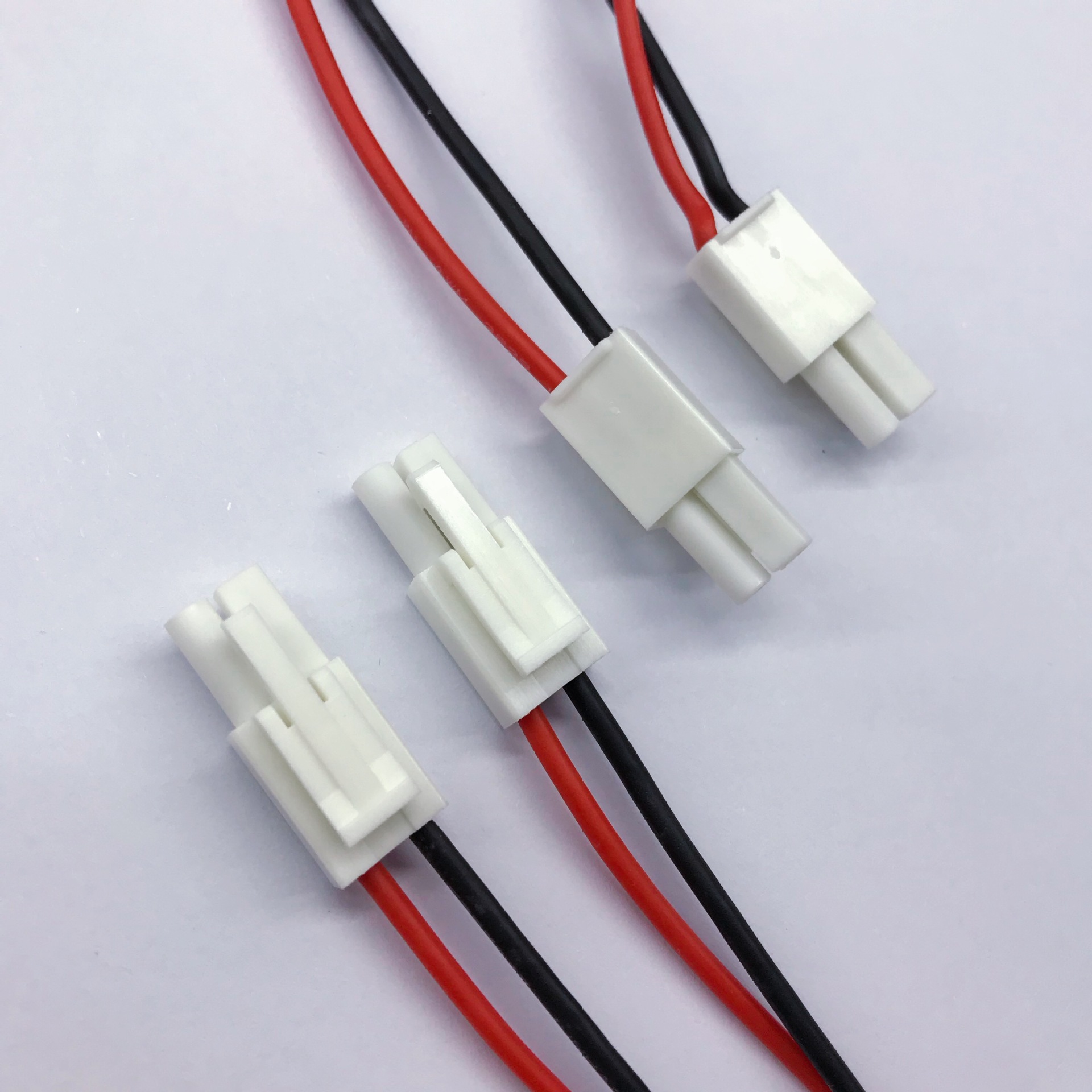 间距4.5mm EL/VH/XH公母对接3239 22高温硅胶端子连接线