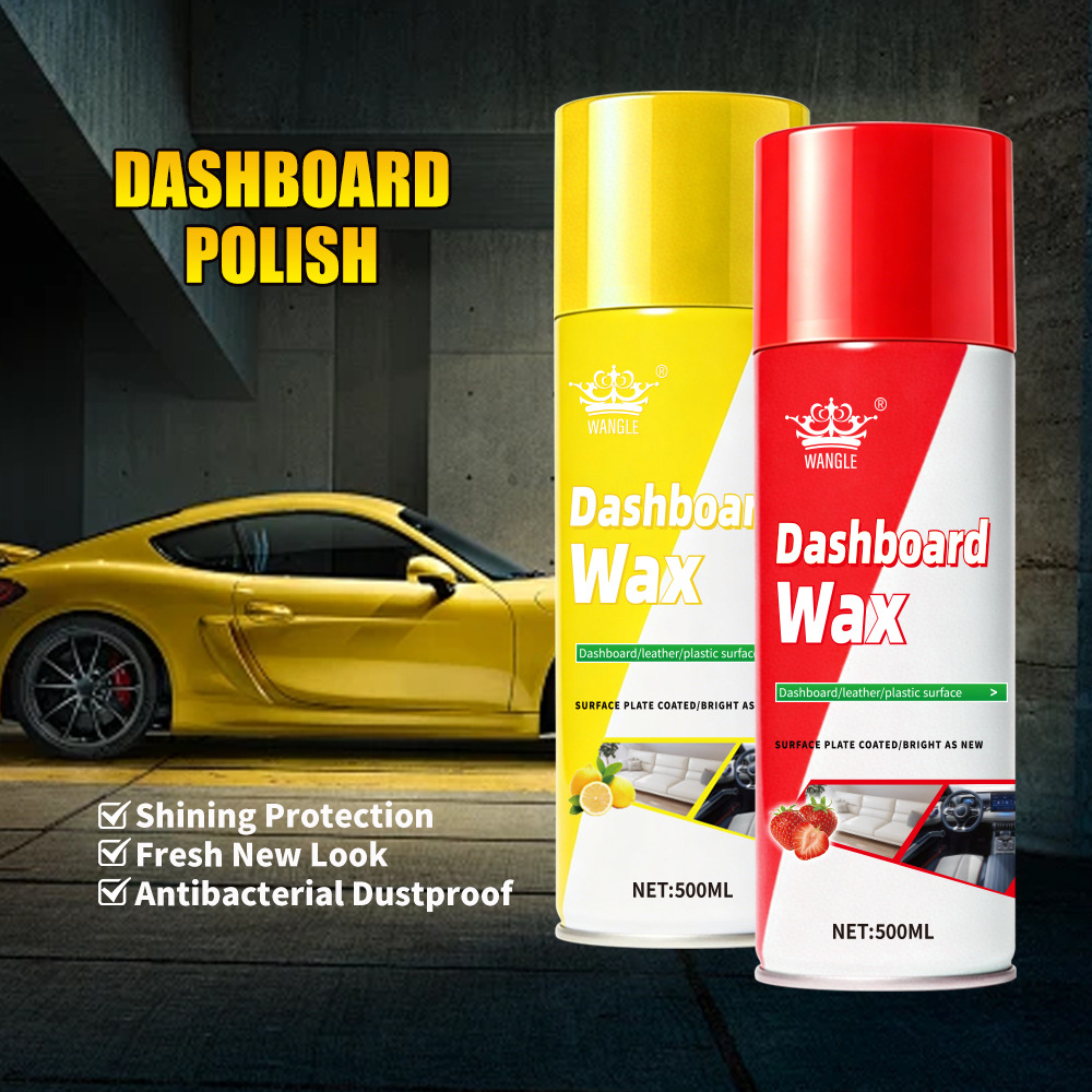 English dashboard wax, car instrument leather renovation and polishing agent, plastic furniture maintenance and cleaning care wax, tire wax