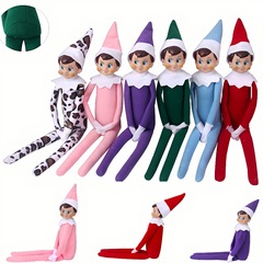 跨境爆款圣诞精灵娃娃 Christmas Elf doll 书架精灵圣诞娃娃饰品