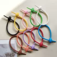 Силиконовый ремень головастика diy подвижная пряжка телескопическая проволока брелок ювелирная сумка кукла шнур декоративные аксессуары