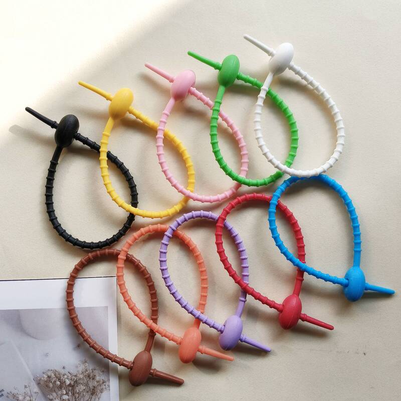 Silicone Tadpole Tie DIY Live Buckle Telescopic Wrap Keychain Jewelry Bag Doll Lanyard Decoration Accessories Silicone Tadpole Tie DIY Live Buckle Telescopic Wrap Keychain Jewelry Bag Doll Lanyard Decoration Accessories