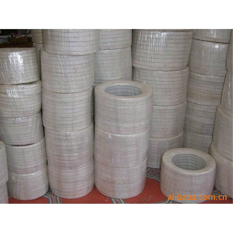 四氟石棉密封绝缘垫片 PEFT法兰反应釜垫圈 四氟石棉垫非标