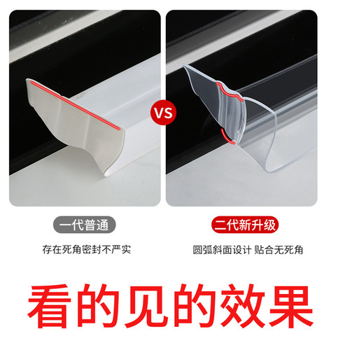 Kitchen seam stickers stove sink sink waterproof stickers mildew-proof toilet edge gap sealing pool water retaining strips