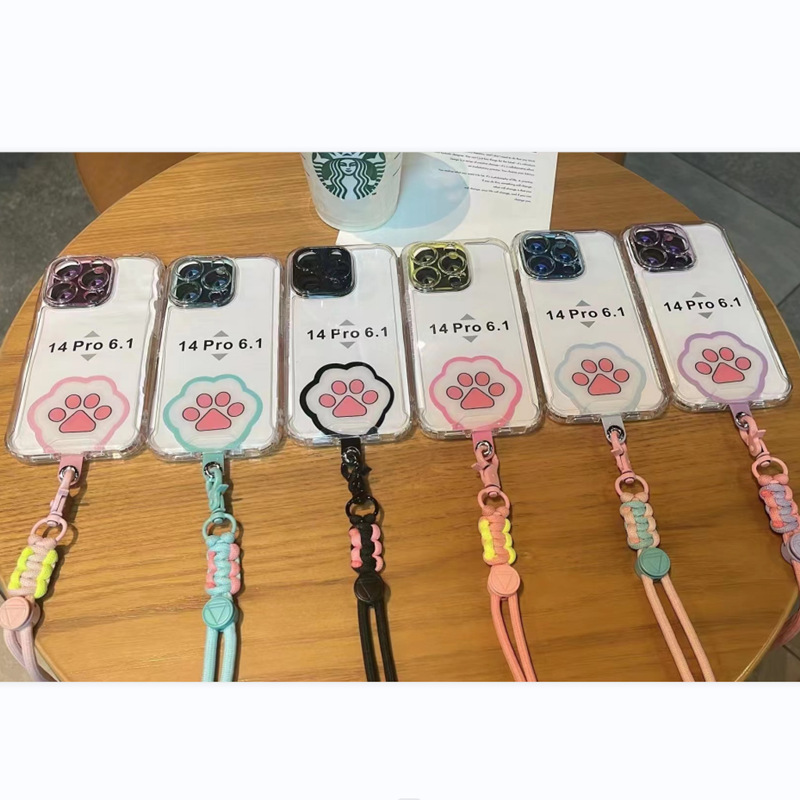 Uus universaalne ja mitmekülgne mobiiltelefonirihm reguleeritava diagonaaliulatusega ja multifunktsionaalse kaotsiminekuvastase rihmaga, rinnamärgisega._voghion.com