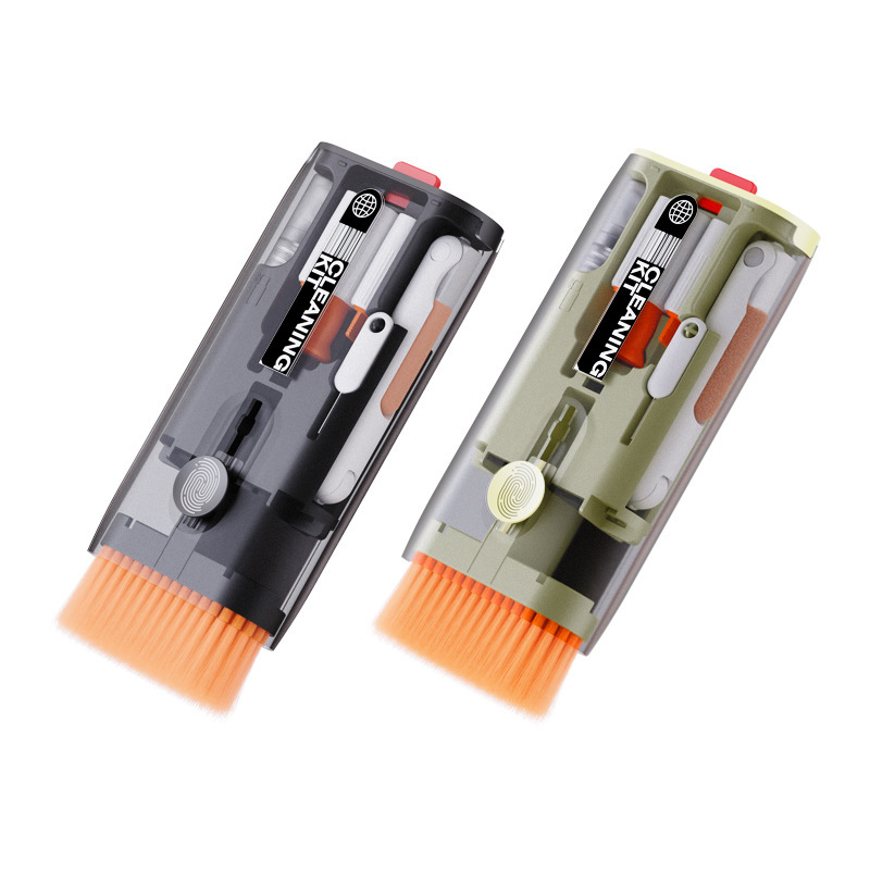 2024 New Factory Direct Sales Twelve-In-One Cleaning Set Bluetooth Charging Box Mobile Phone Tablet Cleaning Set