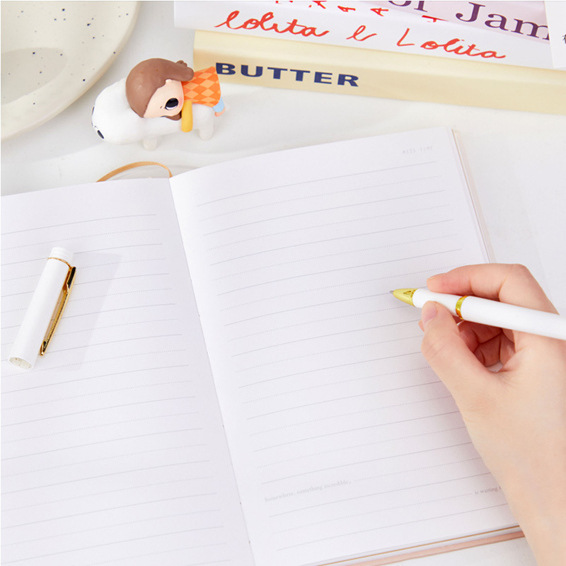 Recoger el libro de tapa dura A5, serie de vida de escritura lenta, cuaderno de texto de estilo ins, cuaderno de oficina de cuenta manual para estudiantes