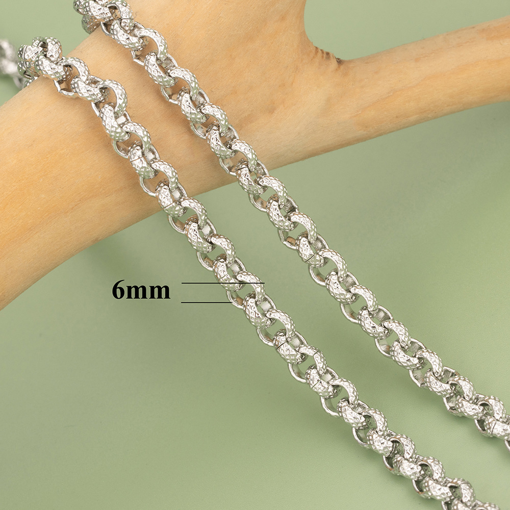 Copper Material 1 Piece Copper Cable Chain Chain Chain Simple Style Geometric