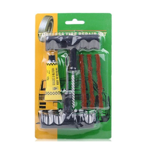 Car tire repair tools 8-piece set large car tire repair tools Car vacuum tire repair tools