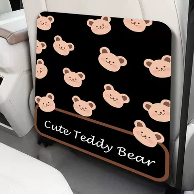 protective pad – Chair back anti-kick pad - little-bear-head-pack-of-two