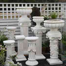 A3L罗马柱装饰摆件欧式别墅花园庭院子婚庆阳台复古户外摄影道具