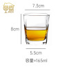 Pure color glass fiber reinforced cup straight body solid glass cup beer glass household single -layer glass cup with round beer glass