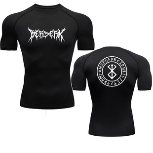 2025 Hot-Selling Manufacturer Trendy Men's Fitness Tight T-Shirt Quick-Dry High-Elastic Sports Top Shirt