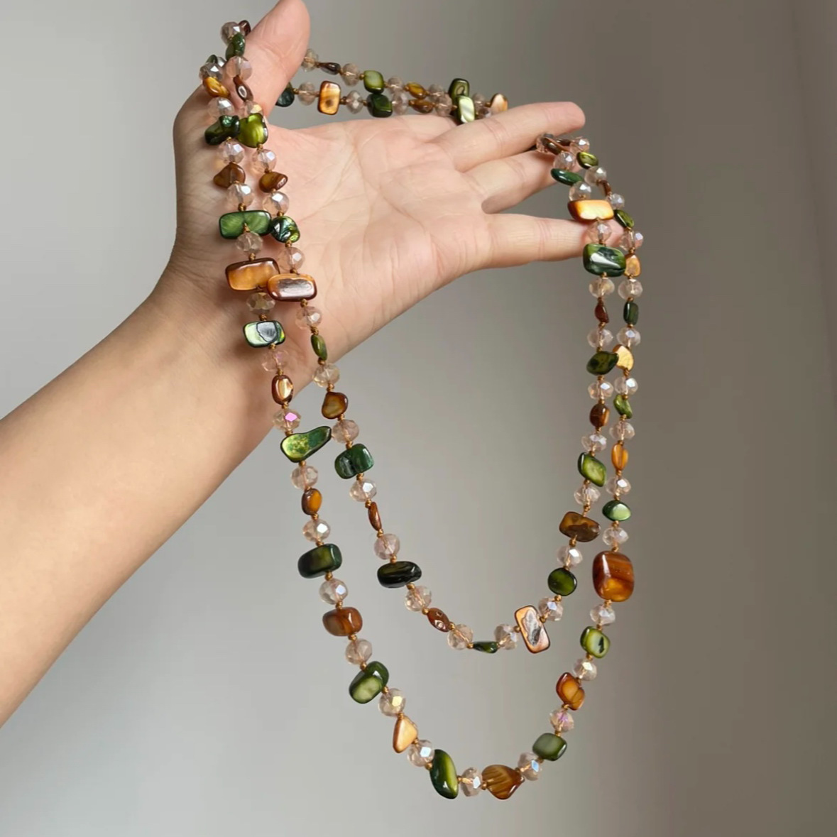 Natural Crystal And Gemstone Jewelry Brings Luck, Conveying Warmth, Clarity And Gentle Positive Energy, Making Every Day Feel Peaceful And Grounded. C_voghion.com