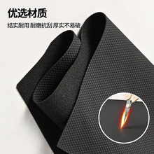 行家选皮革加厚0.65mm奔驰纹皮革料面料深编织针孔网格人造皮革料