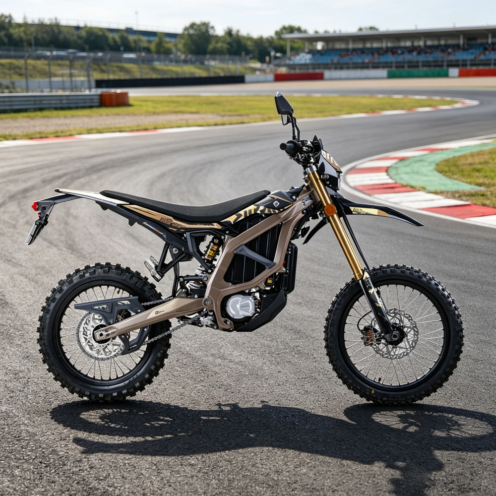 Motocicleta eléctrica de todoterreno de Surron Ultra Bee 24.5kw de carreras de resistencia de dos ruedas de batería deportiva