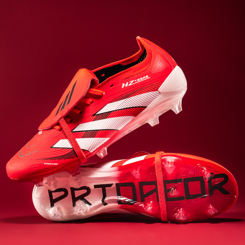 Nuevos zapatos de fútbol juveniles transfronterizos para hombres y mujeres zapatos deportivos al aire libre entrenamiento de césped competición AG clavos TF clavos rotos