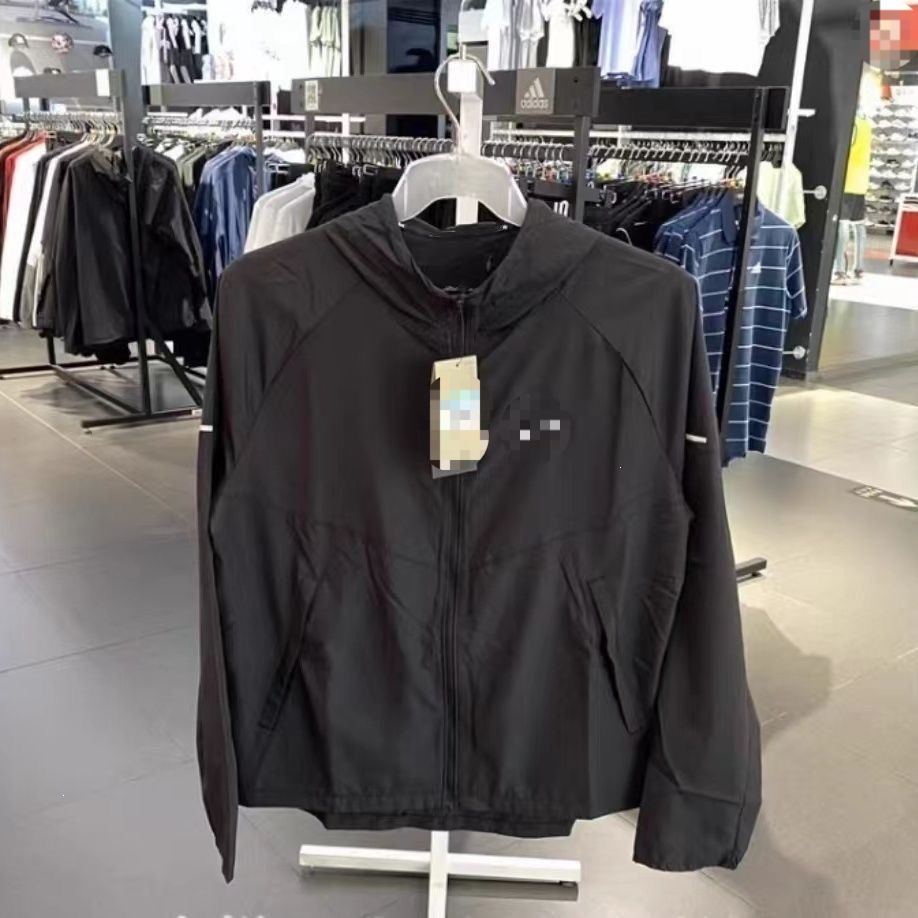 Men's running sun protection jacket, spring and autumn sports casual quick-dry woven top, lightweight sports jacket, available for order