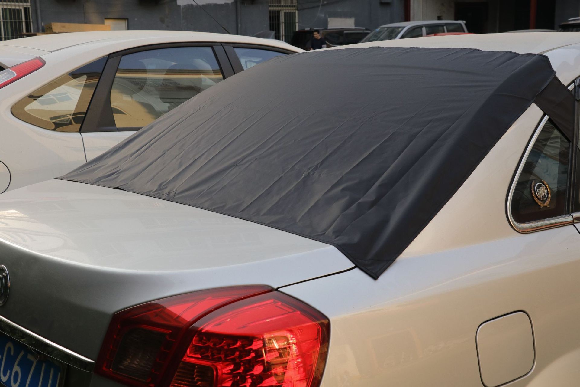 Rear Windshield Cover Black Snow Shield Anti-Freeze Car Snow Guard Anti-Icing Window Half-Cover Protector