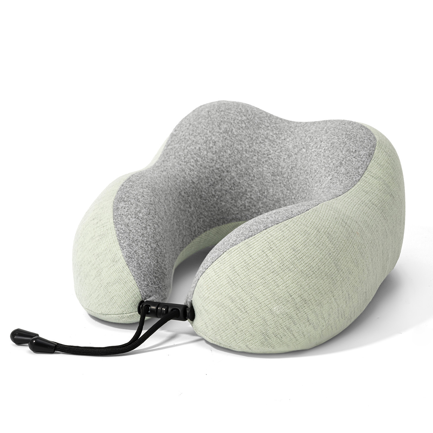 Verano helado sensación fría protección de cuello almohada en forma de U portátil almacenable memoria almohada de cuello de algodón almohada de avión almohada al por mayor existencias