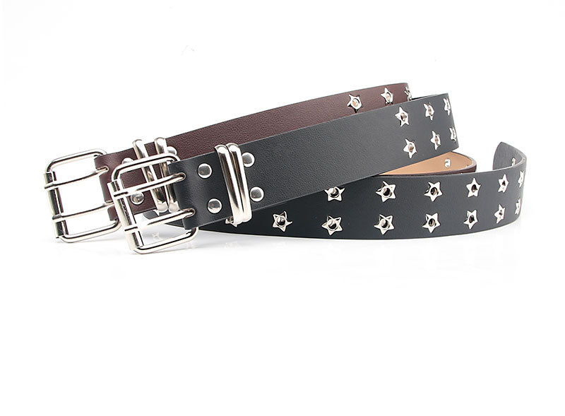 Fashion Star Pu Leather Iron Women'S Leather Belts display picture 4