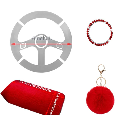 Steering wheel cover – pieces winter cross-border explosion suit