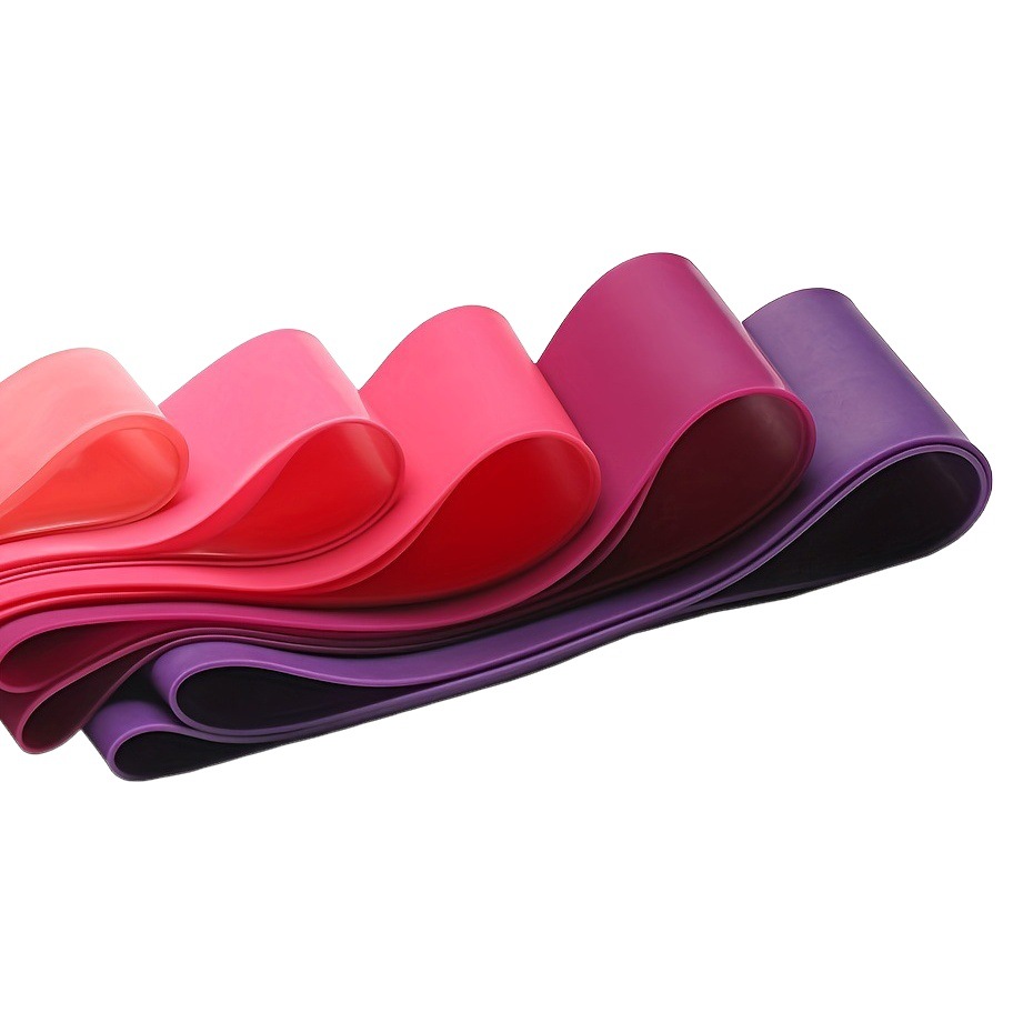 TPE thin ring yoga elastic band elastic ring fitness resistance band hip lifting hip squat resistance ring tension device