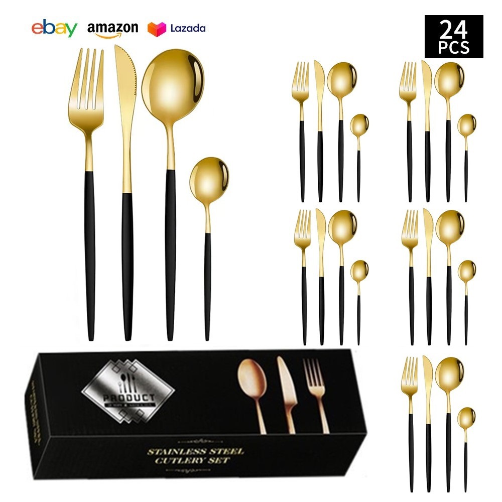 블랙 골드【24PCS】치약 상자 B