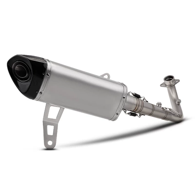 and Rear Muffler Set, Motorcycle exhaust pipe