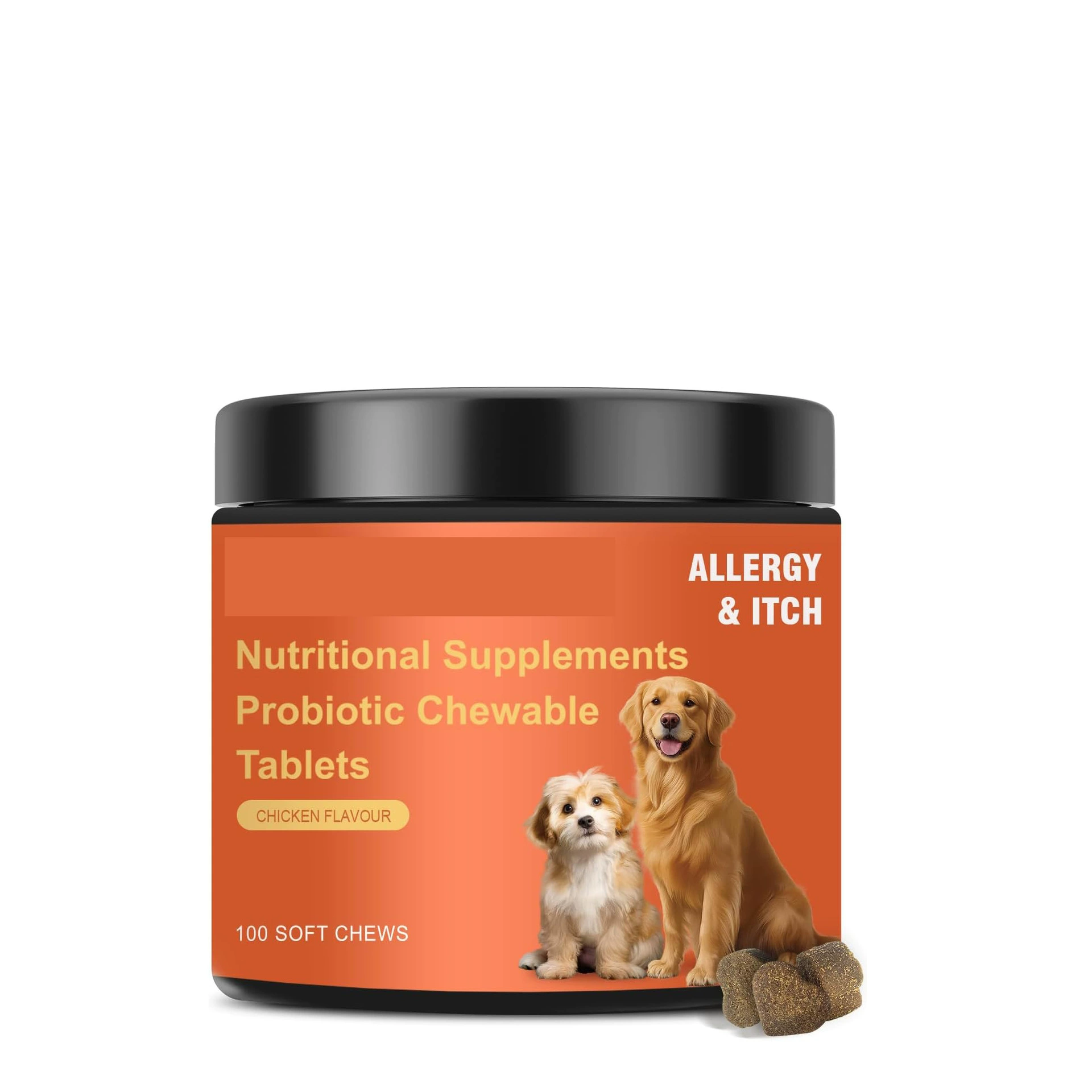 Горячие продажи таблеток-жевательных пробиотиков для животных через границу