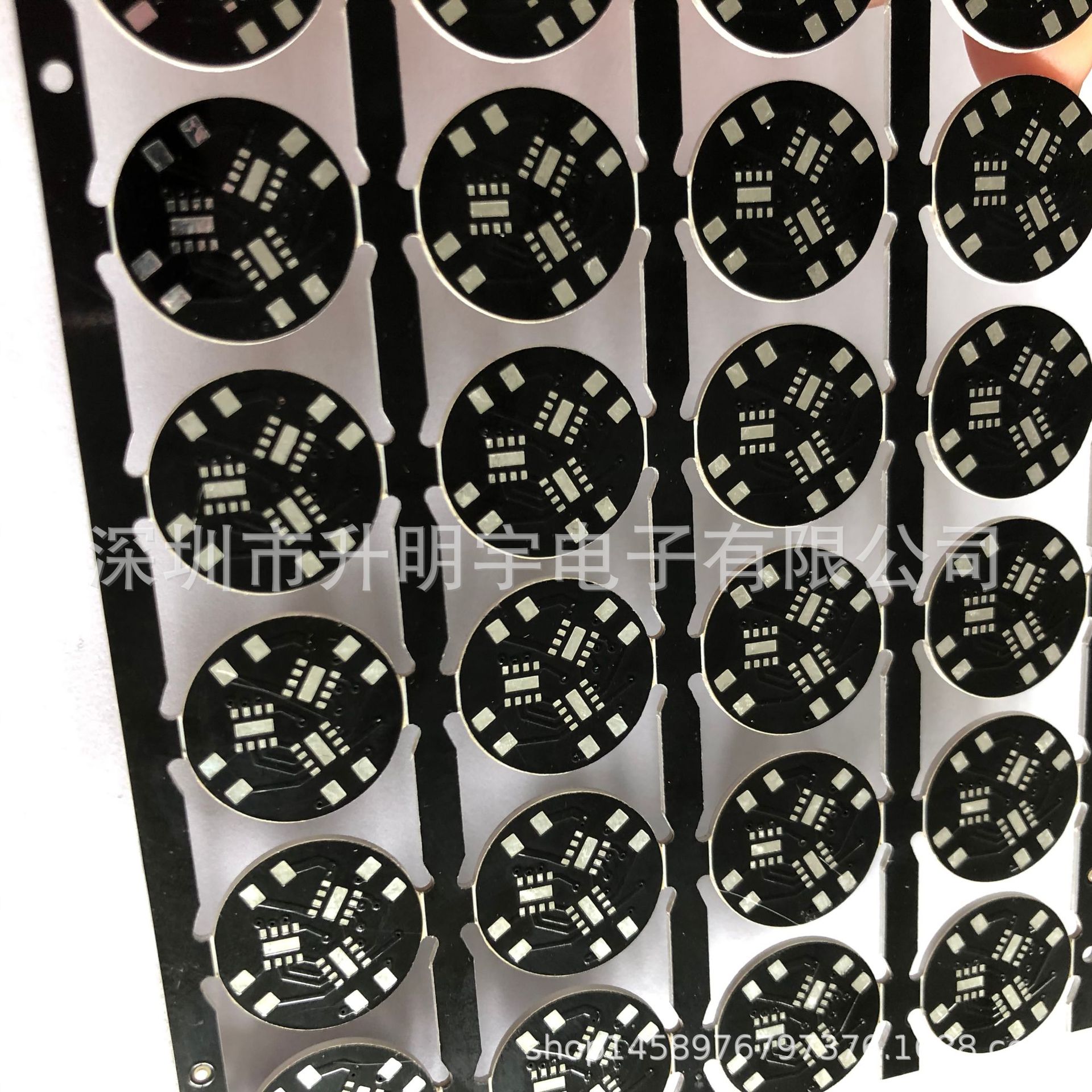 (2개) PCB 회로 기판 복사 보드 24H 빠른 교정 LED 알루미늄 기판 니켈 도금 94VO 난연 회로 기판 복사 보드 생산